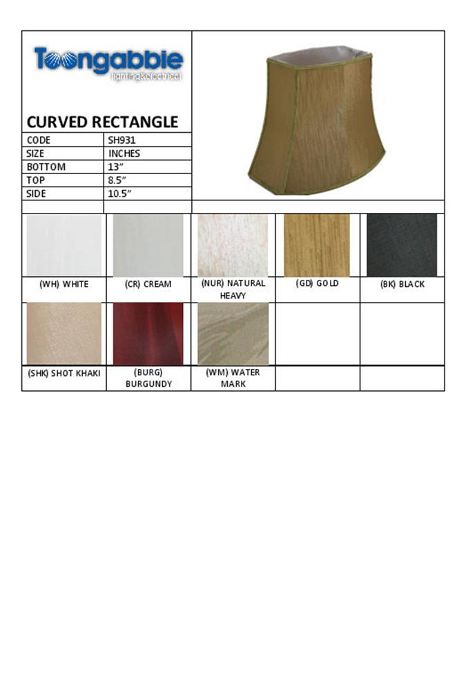 Curved Rectangle Shades
